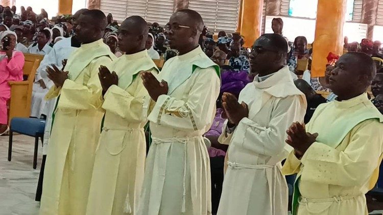 Photo d'illustration de la messe d'ordinations diaconales et presbytérales dans l'un des diocèses du Cameroun,  samedi 29 juin 2024.