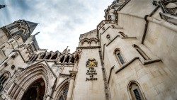  Die Royal Courts of Justice in London