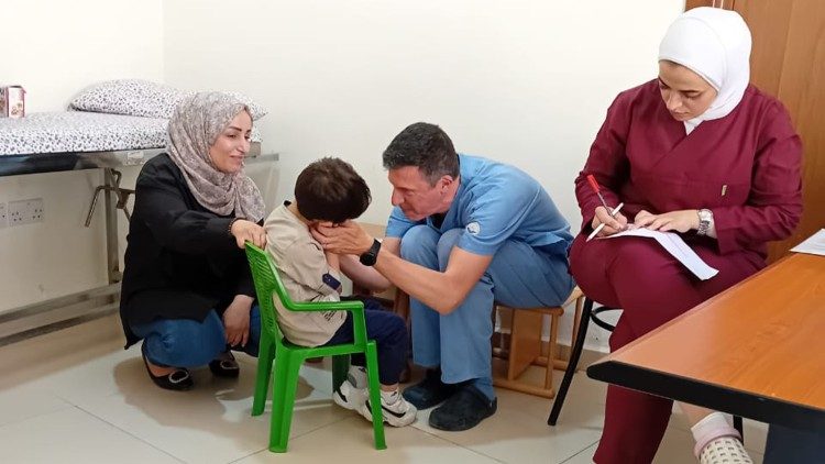 Misión del Hospital Pediátrico Bambino Gesù en el hospital italiano de Karak en Jordania. 