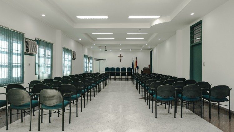 Uno de los espacios de la Universidad Católica Nuestra Señora de la Asunción. Foto: Universidad Católica Nuestra Señora de la Asunción