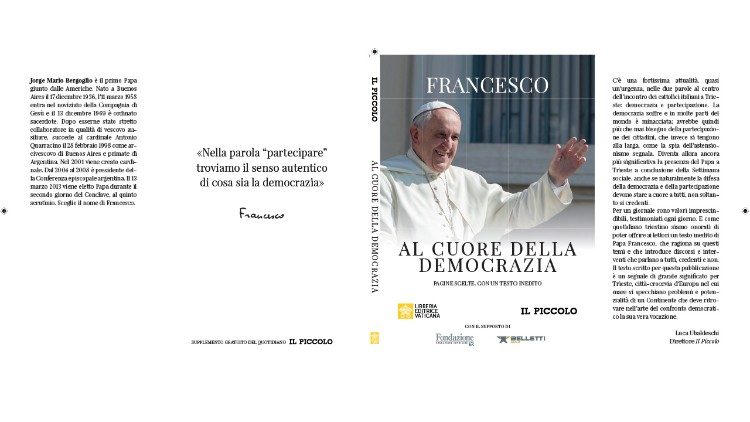 ഫ്രാൻസീസ് പാപ്പായുടെ പ്രഭാഷണങ്ങളുടെയും സന്ദേശങ്ങളുടെയും സമാഹാരമായ “ജനാധിപത്യത്തിൻറെ ഹൃയത്തിലേക്ക്”  (Al cuore della democrazia) എന്ന  ഗ്രന്ഥത്തിന് പാപ്പായുടെ തന്നെ അവതാരിക.