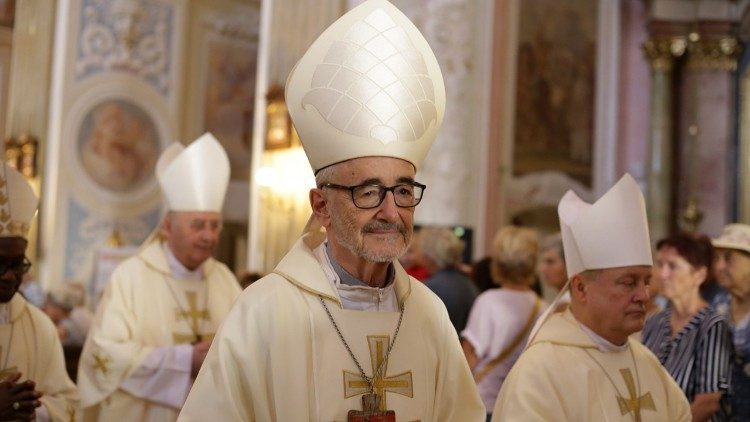 Kardinál Czerny na Velehradě (foto: Tomáš Hýsek, Člověk a Víra)