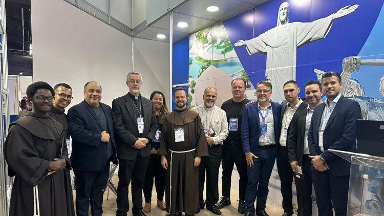 Na edição 2024 da Expocatólica, o Santuário de Frei Galvão, de Guaratinguetá - SP, firmou uma parceria inédita com o Santuário do Cristo Redentor, no Rio de Janeiro