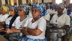 Quelques participantes à la célébration des 60 ans de l’Association des Femmes Catholiques du Cameroun