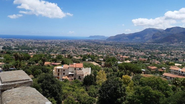 Panorama di Palermo dal Monte Pellegrino