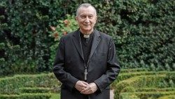 El Cardenal secretario de Estado vaticano,  Pietro Parolin