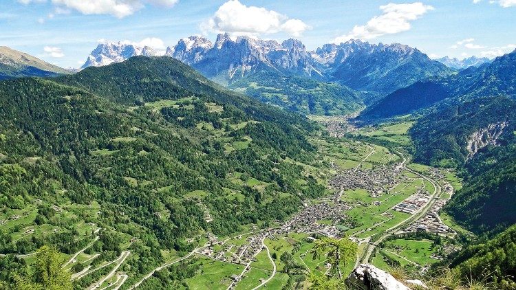 A Primiero-völgy Trentino Alto Adige régióban