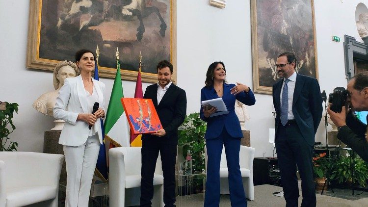 The Navarro-Valls Award ceremony in Rome