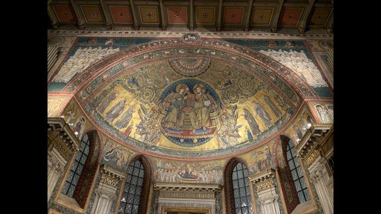 Los mosaicos del ábside y el arco triunfal de Santa María la Mayor