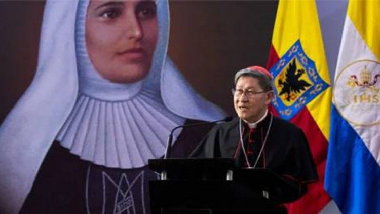 Il cardinale Tagle in Colombia