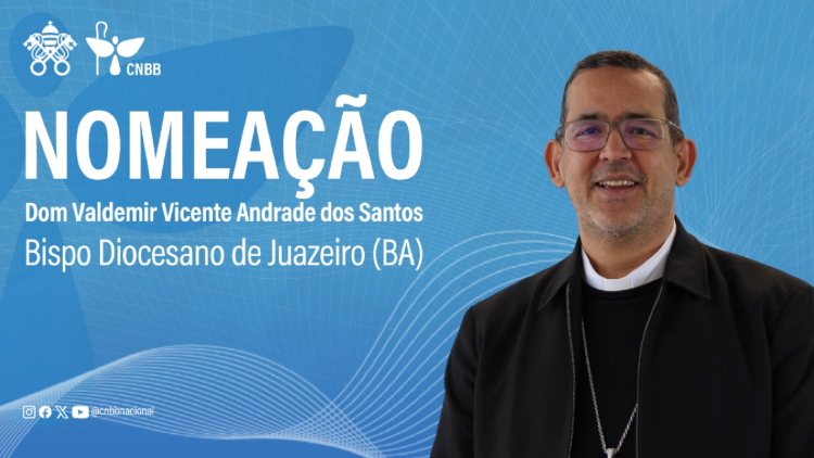 Dom Valdemir Vicente Andrade dos Santos, bispo diocesano de Juazeiro