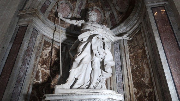 La statua del San Longino di Gian Lorenzo Bernini