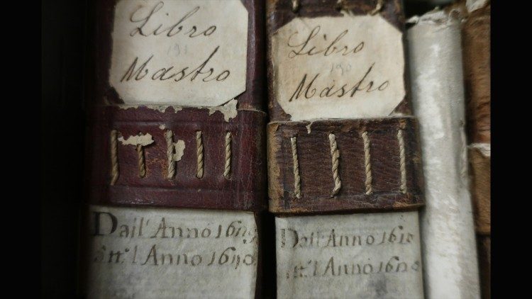 I registri nell'Archivio della Fabbrica di San Pietro