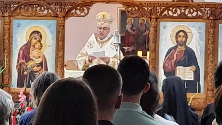 2024.07.13 Bishop Stojanov served a holy liturgy on the occasion of the patron saint's holiday in Gevgelija