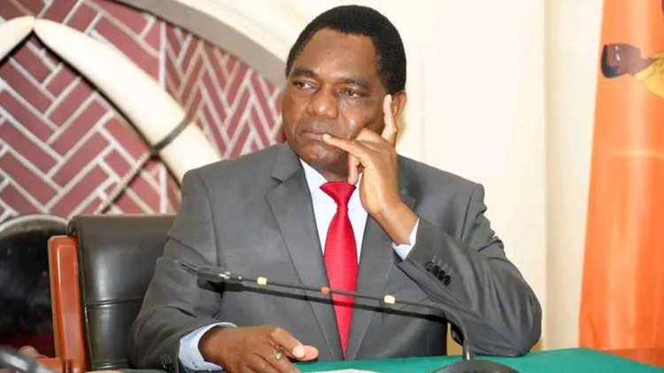 Zambian President Hakainde Hichilema