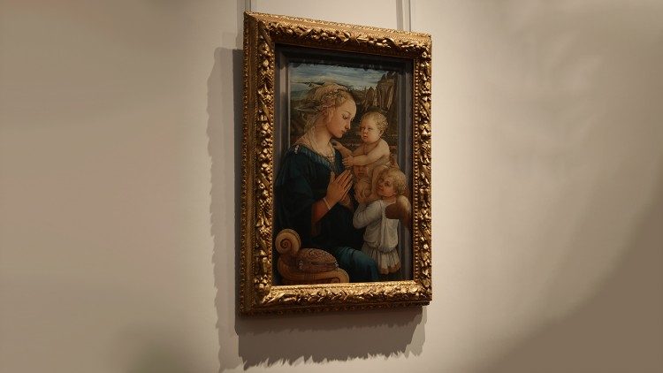 Filippo Lippi, Vergine con Bambino, detta Lippina, tempera su tavola, cm 92×63,5, 1465 ca, Gallerie degli Uffizi