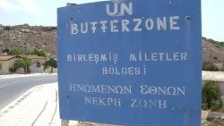 Die als ,Grüne Linie' bekannte Pufferzone in Zypern