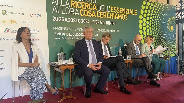 2024.07.16 Presentazione Meeting Rimini 2024, ambasciata d'Italia presso la Santa Sede