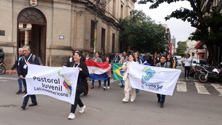 XXI Encuentro Latinoamericano de Responsables Nacionales de Pastoral Juvenil. (Foto de la Arquidiócesis de Asunción)