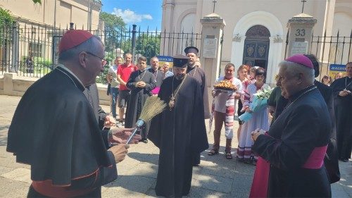 Parolin en Odessa: Comparto vuestro dolor por esta terrible guerra