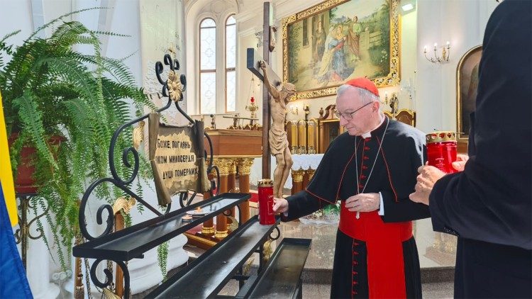 Kardinal Parolin am Samstag in Odessa