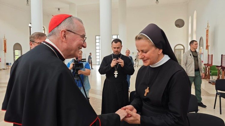 Cardinal Parolin in Ukraine