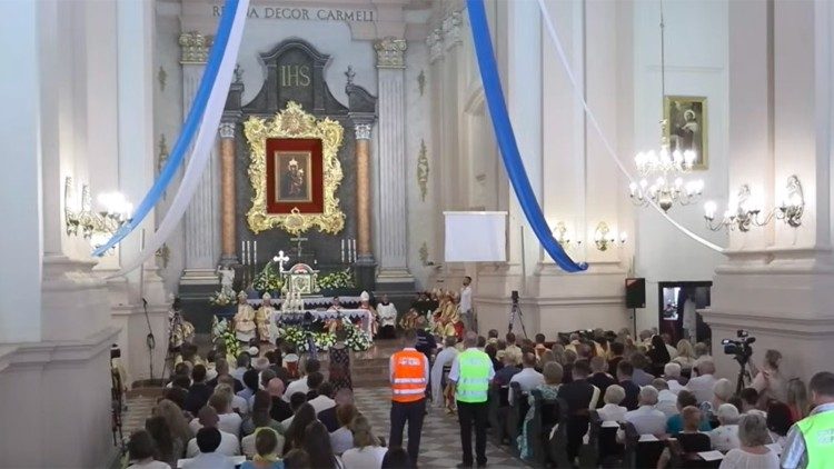 Mass at the Shrine of Berdychiv