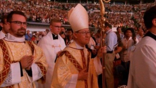Cardinal Tagle at the concluding Mass of the Tenth National Eucharistic Congress in the United States