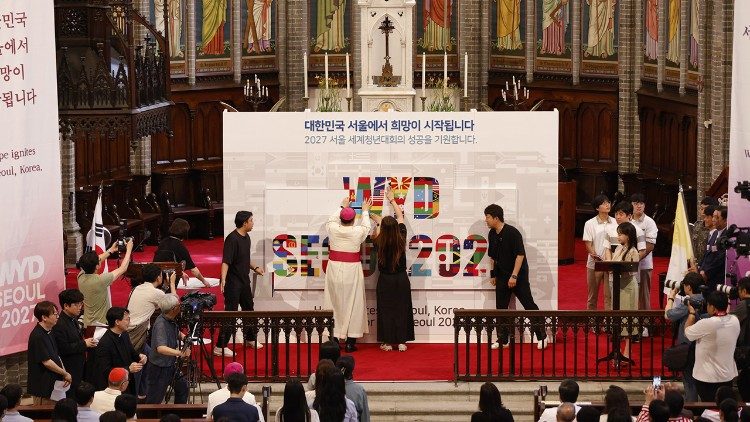 Un momento della cerimonia (© Arcidiocesi di Seoul)