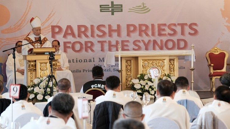 Manila Cardinal urges deeper synodality at national meeting of parish priests