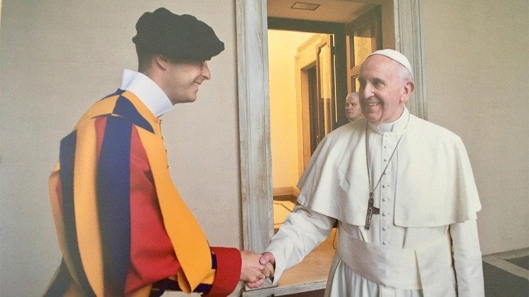 Papst Franziskus und Didier Grandjean