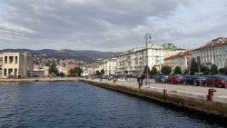 Der Hafen von Trieste