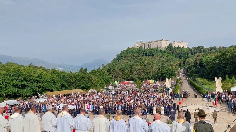 As comemorações de 80 anos da Batalha de Montecassino no sábado (18/05) (foto Pe. Mateusz Wójcik)