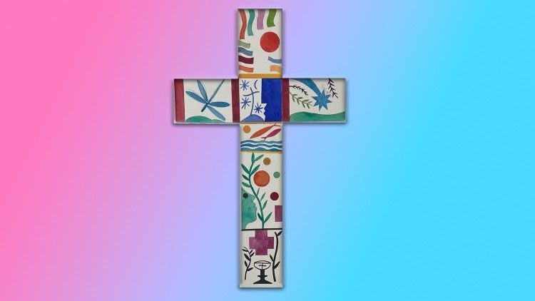 2024.05.22 Croce della gioia che sarà alla prossima Giornata mondiale dei bambini