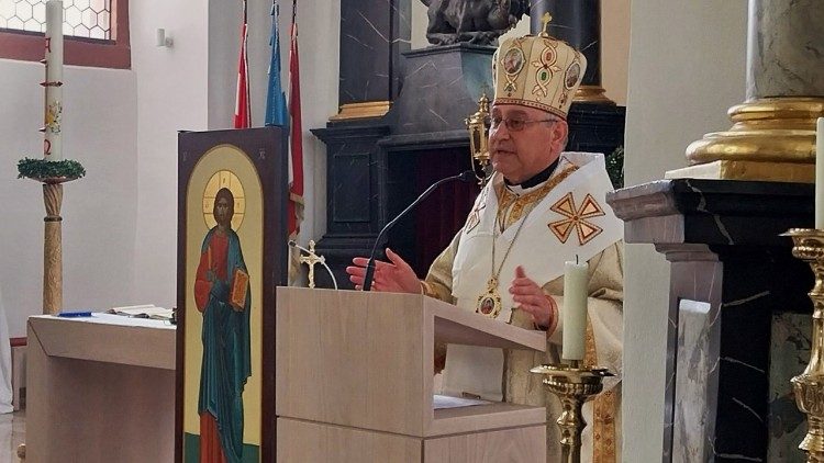 2024.05.27  Bishop Stojanov served a Holy Liturgy for Macedonian believers in Germany