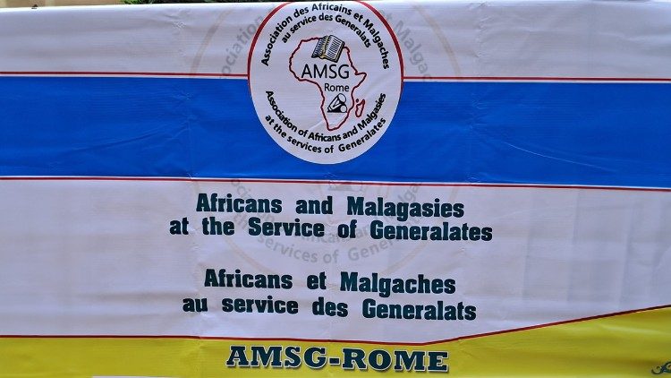 Logo de l'Association des Africains et Malgaches au service des Généralats à Rome