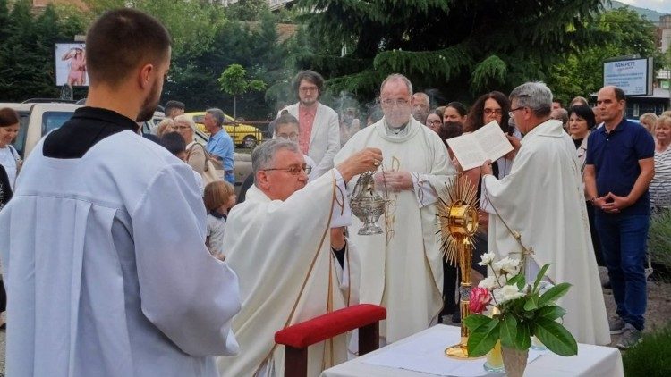 2024.05.31 13955-1 - Skopje: Celebrated the feast of the Holy Eucharist