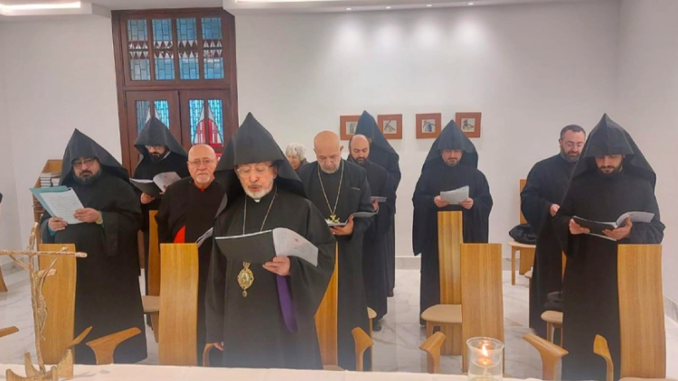 2024.03.15 Riunione clero Chiesa Armeno Apostolica in Europa