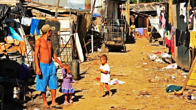 Pobreza en las favelas de Brasil