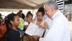 Bischöfe treffen Migranten und Flüchtlinge in Panama (März 2024)