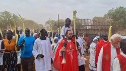 Der Bischof der neu gegründeten Diözese Bentiu im Südsudan, Christian Carlassare