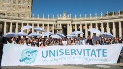 Il programma Uniservitate in piazza San Pietro