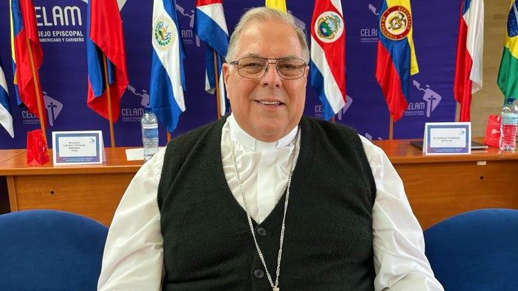 Monseñor Alberto Bochatey, Presidente de la Comisión de Fe y Cultura de la Conferencia Episcopal Argentina. (@CELAM)