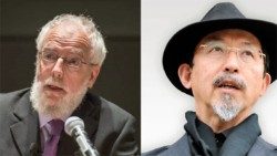 Vencedores do Prêmio Ratzinger 2024: o teólogo irlandês Cyril O'Regan e o escultor japonês Etsurō Sotoo