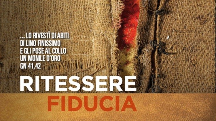 La locandina del sussidio pastorale della CEI preparato dalle vittime e dai sopravvissuti agli abusi nelle comunità ecclesiali 