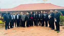 Bispos da Conferência Episcopal de Moçambique (CEM) e a Delegação Sul-africana da SACBC