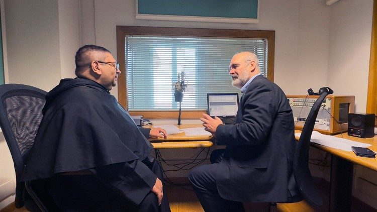 Frei Jean Alves de Lima, agostiniano, visita a Rádio Vaticano – Vatican News