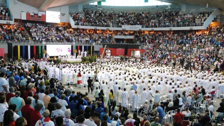 Un'immagine del Congresso americano missionario in corso a Ponce