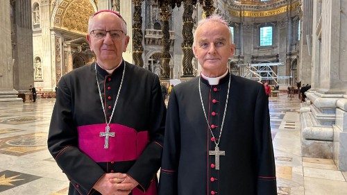 Abp Stanisław Budzik i bp Marian Florczyk w Watykanie