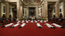 Ordenación diaconal en la Basílica de San Eugenio, en Roma - Italia. 